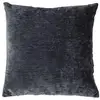 Image de Coussin Déco En Velours "velvet" 40x40cm Gris Foncé