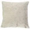 Image de Coussin déhoussable en velours Ecru 40x40 cm