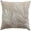 Image de Coussin Déco À Motifs "natura" 40x40cm Naturel & Écru