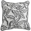Image de Coussin Déco À Motifs "lodge" 40x40cm Écru & Noir