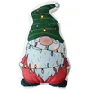 Image de Coussin Déco De Noël 3d Led "gnoma" 40cm Multicolore