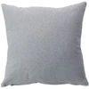 Image de Coussin Déco Uni "dune" 40x40cm Gris Clair