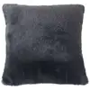 Image de Coussin Déco Imitation Fourrure "rabbit Pop" 40x40cm Anthracite