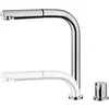 Image de ESSEBAGNO Robinet mitigeur de cuisine Magic - à douchette extractible - Mitigeur Escamotable 2 trous
