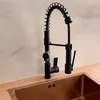 Image de Big Hotto Mitigeur de cuisine à Douchette Mobile - Noir - Essebagno