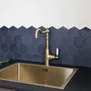 Image de Leeds Mitigeur de cuisine - Or brossé - Essebagno