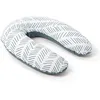 Image de doomoo Coussin de Grossesse et Coussin dAllaitement Buddy Ultra Confort Certifié Oeko-Tex Ethnic Petrol