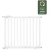 Image de Badabulle Barriere De Sécurité Extensible Deco Pop Blanc 63-106 Cm
