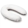 Image de doomoo Coussin de Grossesse et Coussin dAllaitement Buddy Ultra Confort Certifié Oeko-Tex Risotto Taupe