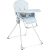Image de Chaise bleu haute ultra compacte BADABULLE