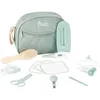 Image de Babymoov Trousse de Soin Bébé - Dès la naissance - En Tissu Recyclé Certifié GRS -10 Accessoires Matcha