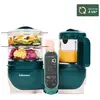Image de Babymoov nutribaby+ - robot multifonctions 6 en 1 - cuiseur-vapeur/mixeur, opal green BBMA001136