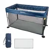 Image de Badabulle Lit Parapluie Easy Clip - Facile à plier et déplier - Lit Léger et Compact avec Sac de transport inclus - Matelas inclus