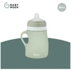 Image de Gourde D'apprentissage Silicone Vert Pastel 150 Ml Babymoov