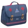 Image de Cartable - Poids Plume - Marine - 35 cm - 2 Compartiments - Décor Imprimé Allover