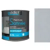 Image de Peinture acrylique - ADDICT - Gris pluie dété - Satiné - 0.5L - Intérieur