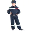 Image de Chaks - Ensemble De Déguisement De Pompier, Uniforme De Pompier, Enfants - Taille 116