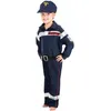 Image de Déguisement de pompier enfant - MARQUE - Métier - Polyester - Bleu - Normes UE