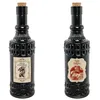 Image de BOUTEILLE VERRE ELIXIR 6.5X23CM NOIR