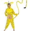 Image de Chaks - Costume Marsupilami, Combinaison Jaune Pour Adultes - Taille M