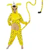 Image de Chaks déguisement marsupilami adulte - jaune - sm (164 cm)