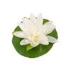Image de Fleur artificielle - NO NAME - Lotus blanc - 22 cm - Atmosphère apaisante - Intérieur