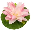 Image de Fleur artificielle - NO NAME - Lotus rose - 22 cm - Atmosphère apaisante - Élégance chic