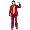 Image de DÉGUISEMENT JOKER HOMME L Rouge Bordeaux