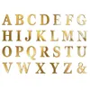 Image de 48 Stickers lettres adhésives or 135 cm - Or