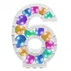 Image de Structure pour ballons - Chaks - Chiffre 6 - 635cm - Personnalisable - Décoration anniversaire