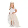 Image de Déguisement Chaks Fée Licorne Pastel Tutu Serre-tête Multicolor Satin Tulle
