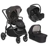 Image de JOIE - Poussette Trio Versatrax + Siège auto i-Snug 2 + Nacelle Ramble XL Versatrax V2 Shale