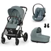 Image de CYBEX - Poussette Trio Balios S Lux + Siège auto Cloud G3 Plus + Nacelle Cot S Lux Stormy Blue