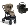 Image de JOIE - Poussette Duo Finiti + Siège auto i-Snug 2 Sandstone