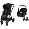 Image de MAXI COSI - Poussette Duo Oxford Pebble 360 Pro 2 Twillic Black Maxi Cosi