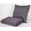 Image de Housse de coussin ULYSSE 45x45 charbon