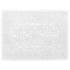 Image de Tapis de bain Hammam, Haomy Blanc - HAOMY TEXTILE