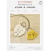 Image de Kit Macramé Pendentifs - French Kits - Plume & noeuds - Blanc - A partir de 10 ans - Mixte