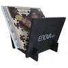 Image de Support Vinyle - ENOVA - VR 25 BL - Finition Noire - Capacité 25 LP - Design Élégant