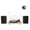 Image de Platine Vinyle Enova Hifi Vision2 Set Hêtre Bluetooth 2 Enceintes Bois