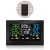 Image de FISHTEC Station météo avec écran LCD en couleurs capteur extérieur humidité pression phases de lune alarmes programmables