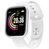 Image de Montre Connectée 4.0 Waterproof IP67 avec Capteur Cardiaque Eko Blanc
