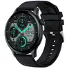 Image de Montre Connectée 5.2 Nfc Avec Anti-vol Et Bracelet Silicone Noir