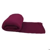 Image de Couverture plaid polaire 220 x 240 cm en flanelle ultra doux - Prune - Vivezen