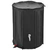 Image de Réservoir souple récupérateur deau de pluie pliable - 500 L - Noir - Linxor
