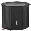Image de Réservoir souple récupérateur deau de pluie pliable - 1000 L - Noir - Linxor