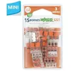 Image de Bornes de connexion - WAGO - S221 - 15 mini - 3 entrées - pour fils souples