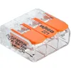 Image de Sachet de 3 bornes S221 3 entrées fils souples et rigides 0.5 à 6mm²