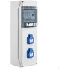 Image de Coffret électrique piscine+horloge électronique + ID 40A + 2 DISJ 16A + 2prises