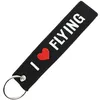 Image de CLJ - Porte-clés - I LOVE FLYNG - Noir et blanc - Métiers - Urgence